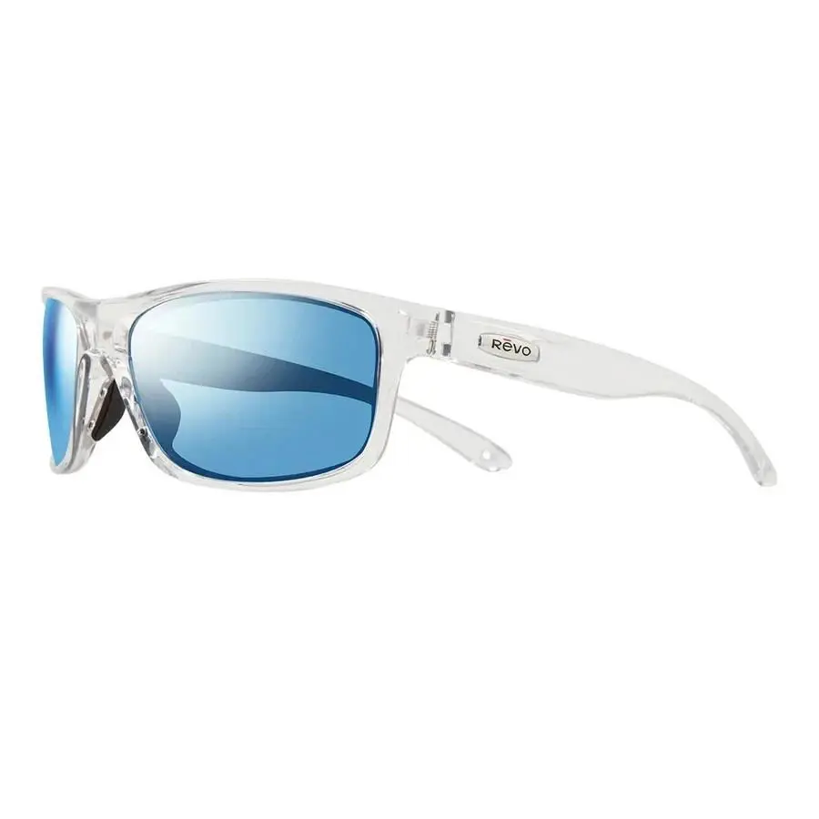 Revo Sunglasses Harness RE 4071 05 Crystal 61mm Frame - Frame: Crystal, Lens: Blue