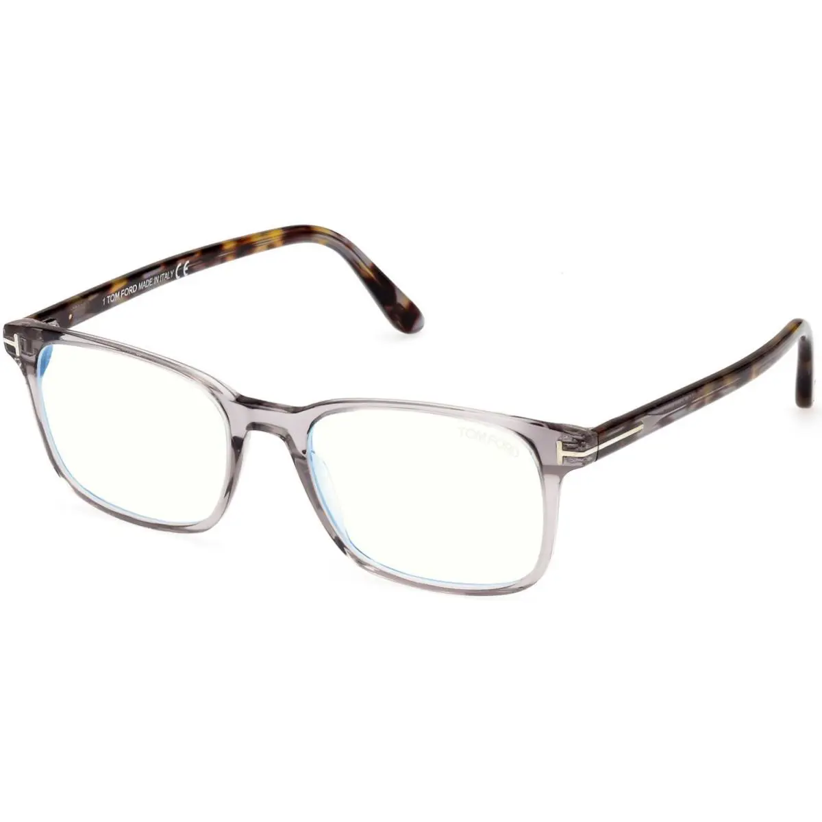 Tom Ford FT5831-B Shiny Grey Coloured Havana 020 Eyeglasses