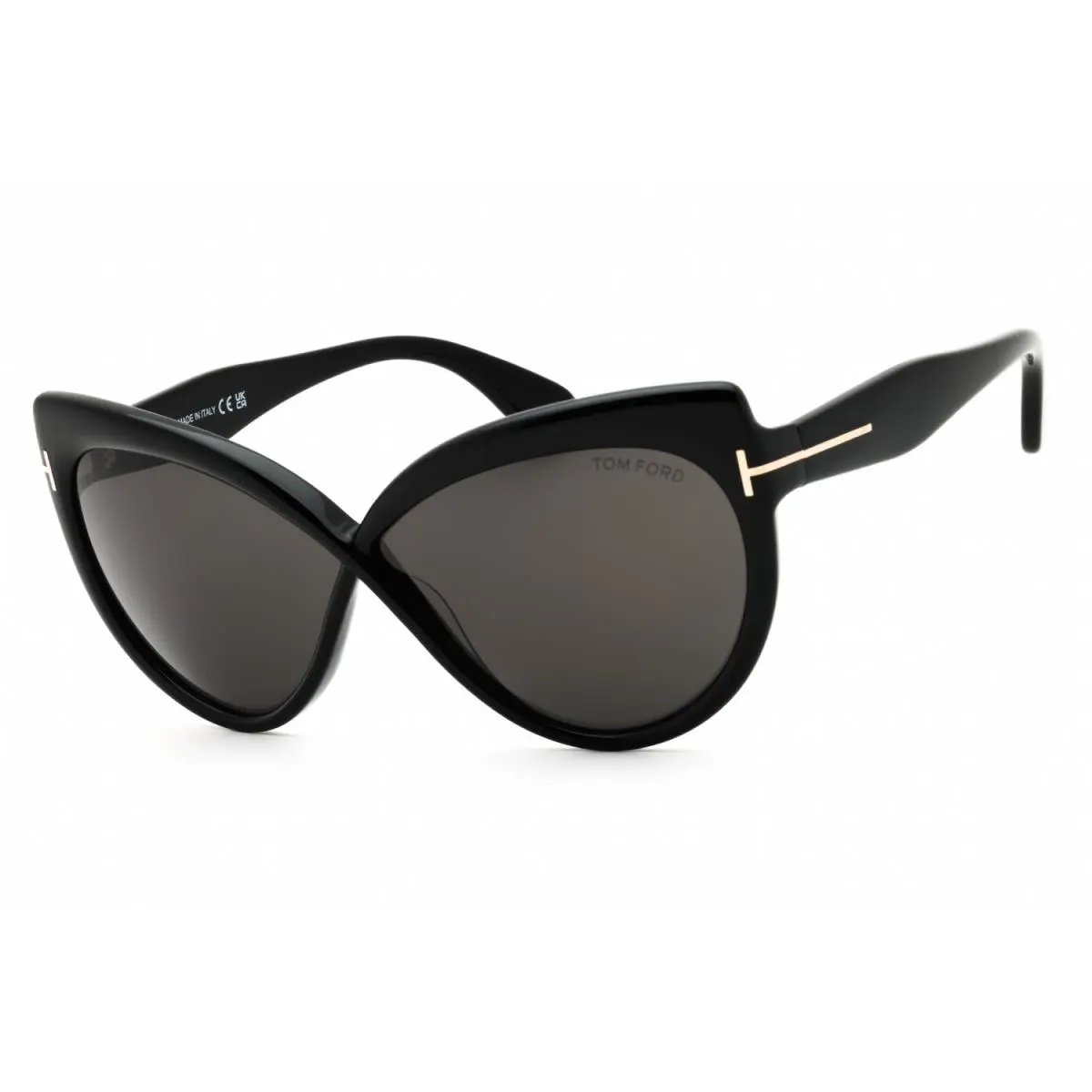 Tom Ford TF1196-01A-65 Sunglasses Size 65mm 140mm 05mm Black Women