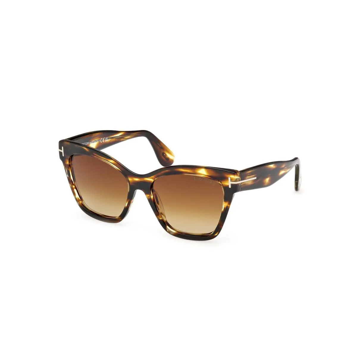 Tom Ford FT1217 01R Black/green Polarized 55-17-140 Sunglasses