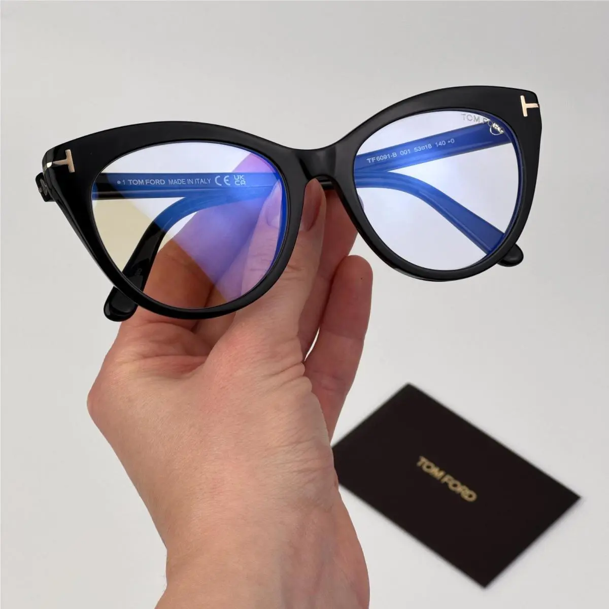 Tom Ford FT6091-B Dark Havana Dark Havana 052 Eyeglasses