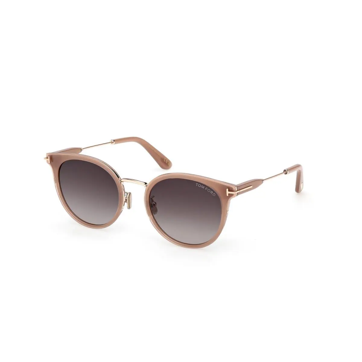 Tom Ford FT1244-K Shiny Light Brown Shiny Light Brown 45B Sunglasses