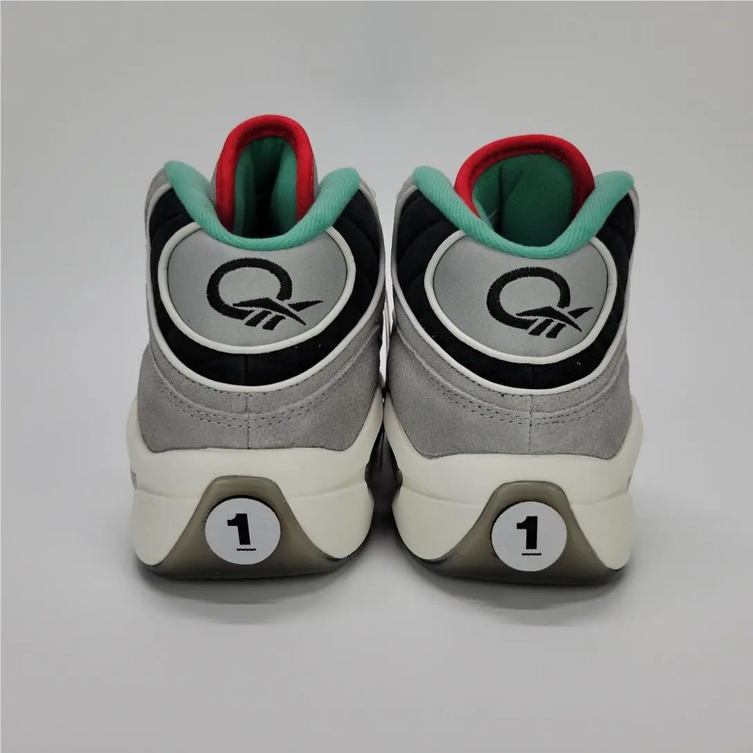Reebok shoes - Reebok Question Mid - Question Mid - GZ7283 - Mgh Solid Grey / Vector Blue / Black 2