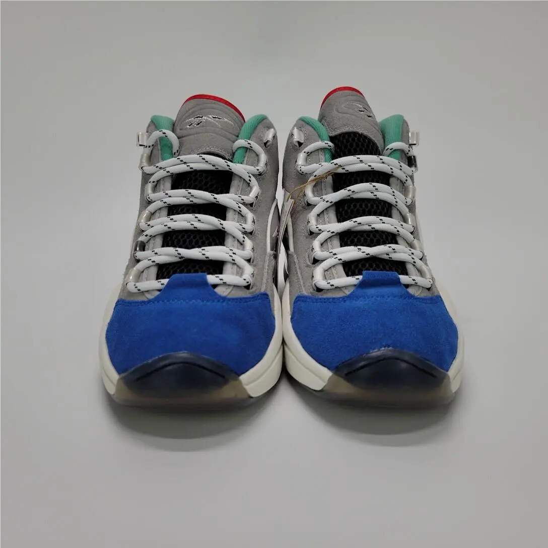Reebok shoes - Reebok Question Mid - Question Mid - GZ7283 - Mgh Solid Grey / Vector Blue / Black 9