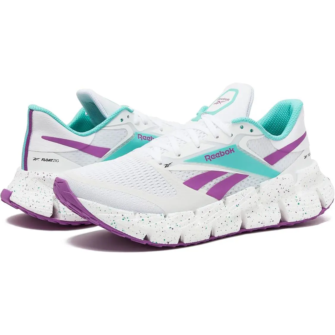 Reebok shoes - Athletic - Athletic - Ftwr White/Ai Aqua/Purple Rave 16