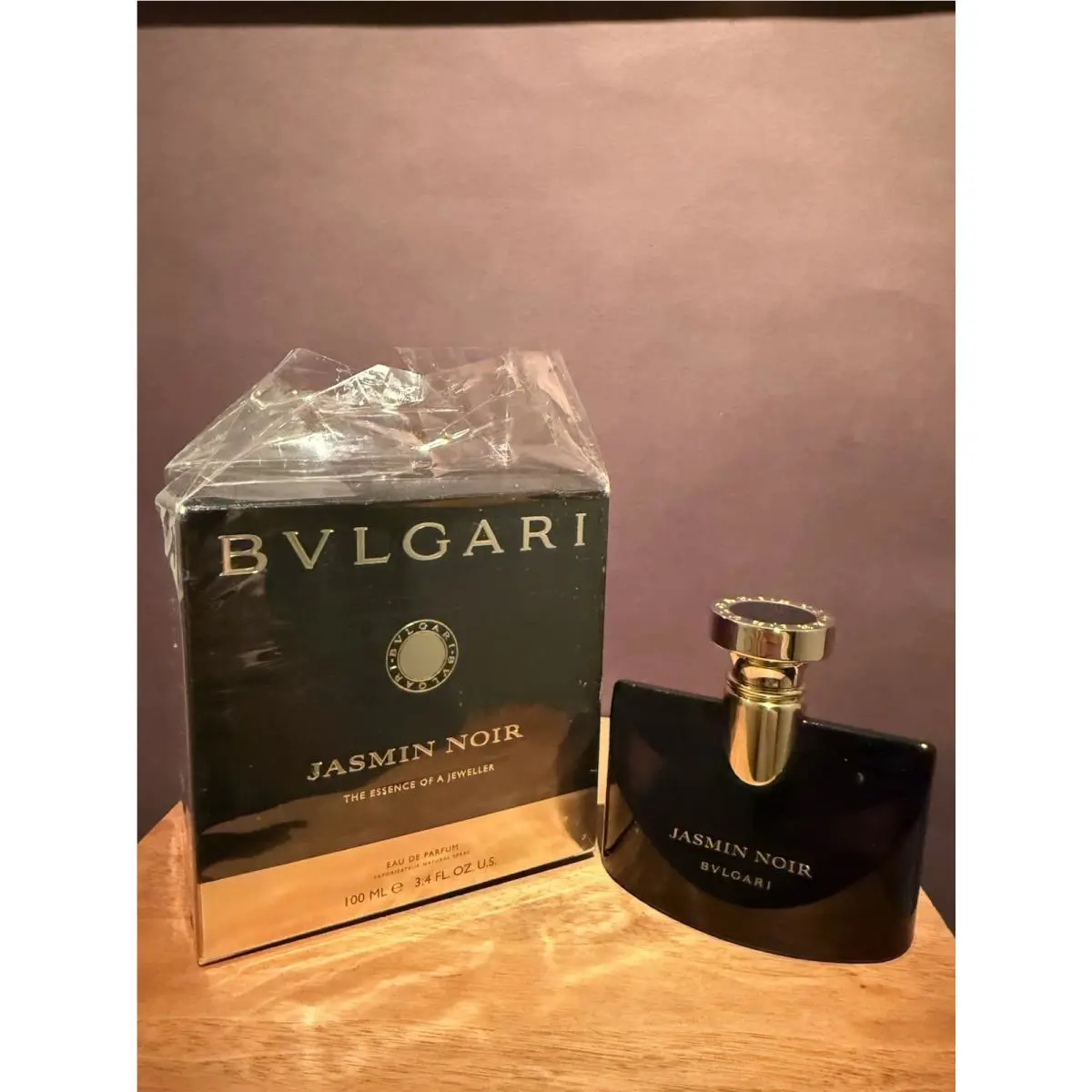Bvlgari Jasmin Noir Essence OF A Jeweler 3.4 Fl. OZ / 100 ml Edp Spray Rare