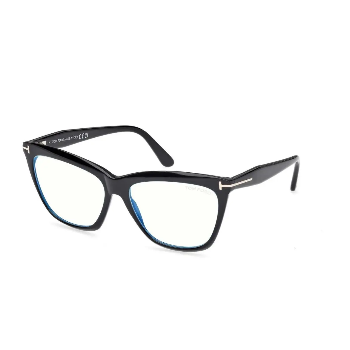 Tom Ford FT6064-B 001 Shiny Black 56MM Eyeglasses 56-15-140