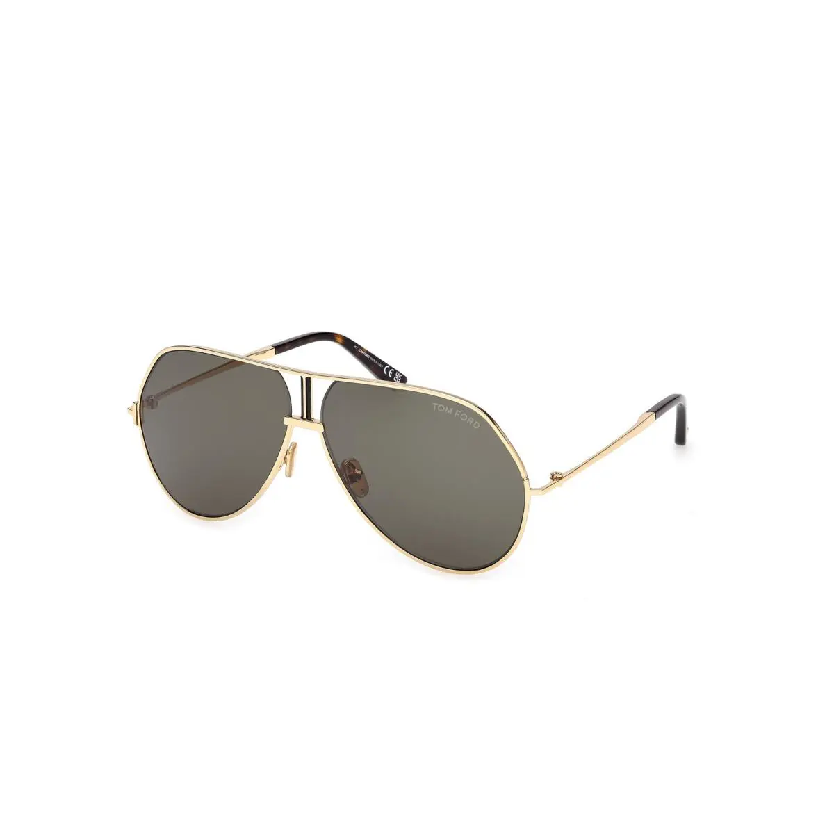 Tom Ford FT1281 Shiny Deep Gold Shiny Deep Gold 30N Sunglasses