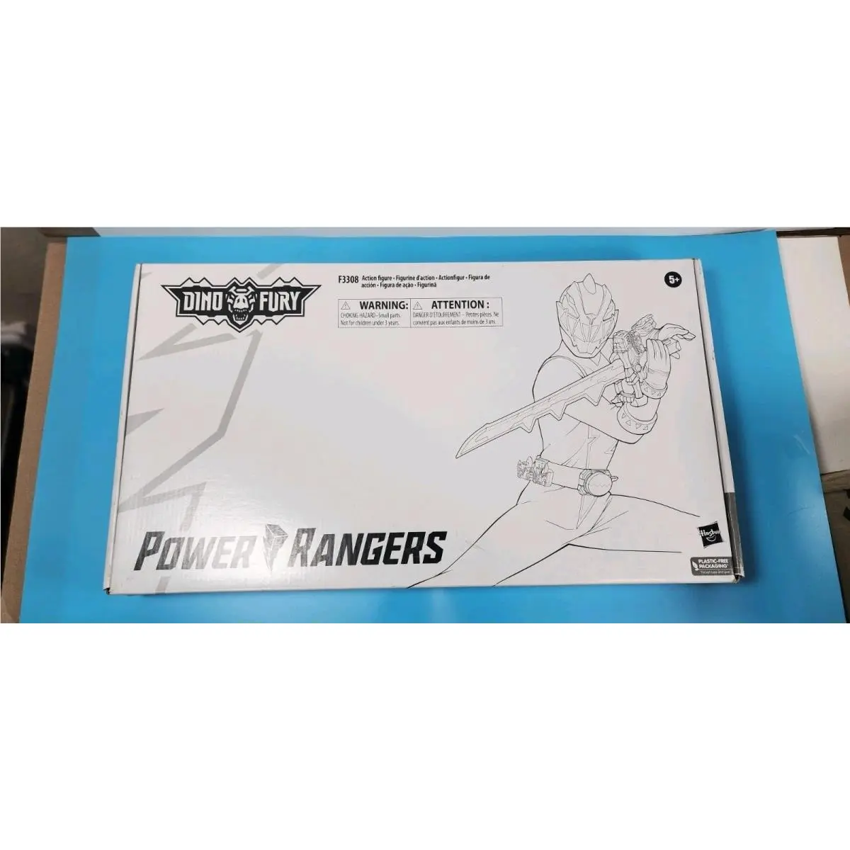 Power Rangers Dino Fury 5 Team Multipack 6-Inch Action Figure Toys with Keys
