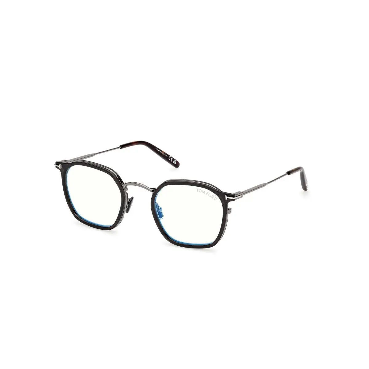 Tom Ford FT5974-B Shiny Grey Shiny Gunmetal 020 Eyeglasses