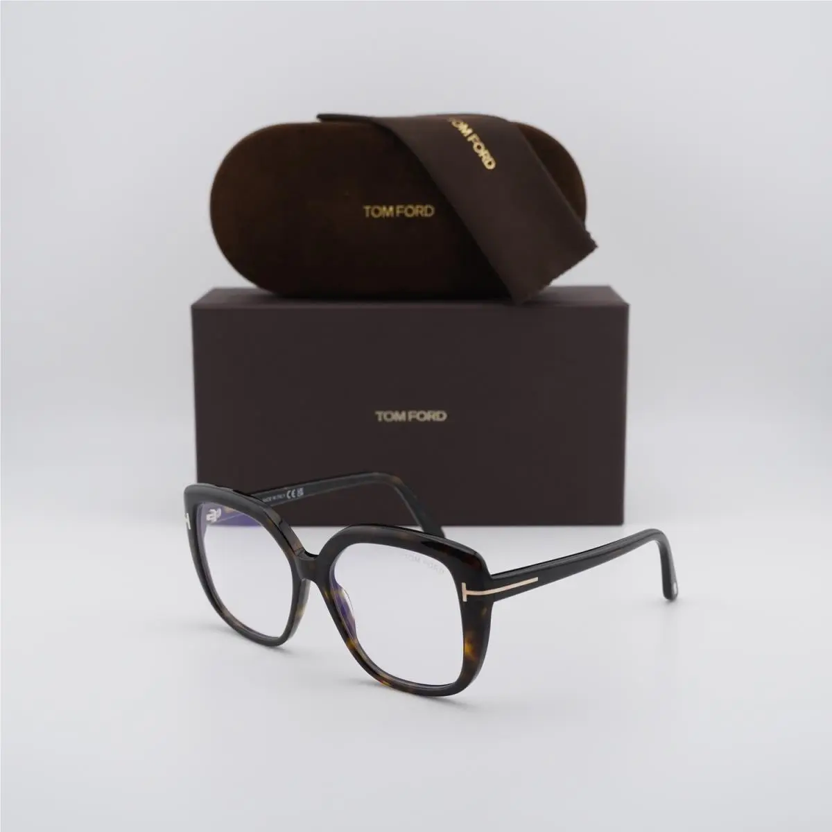 Tom Ford FT6043-B 052 Dark Havana 53mm Eyeglasses