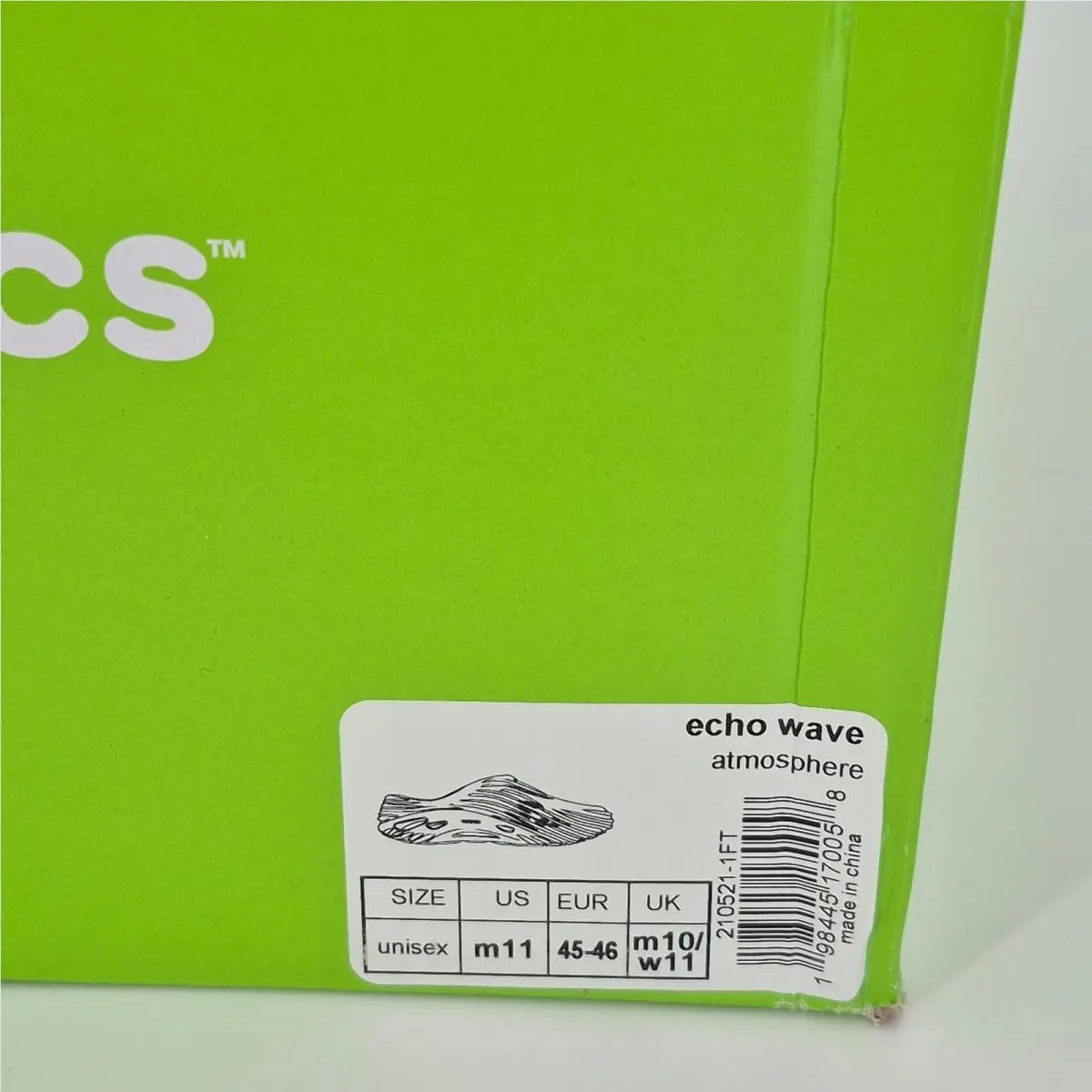 Crocs shoes - 210521-1FT - 210521-1FT - gray (UPC: 198445170058) 0