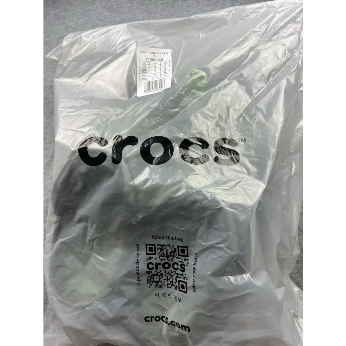 Crocs shoes - Crocs Yukon Vista II Lite Ride - 38936-77166-09 - Green 1