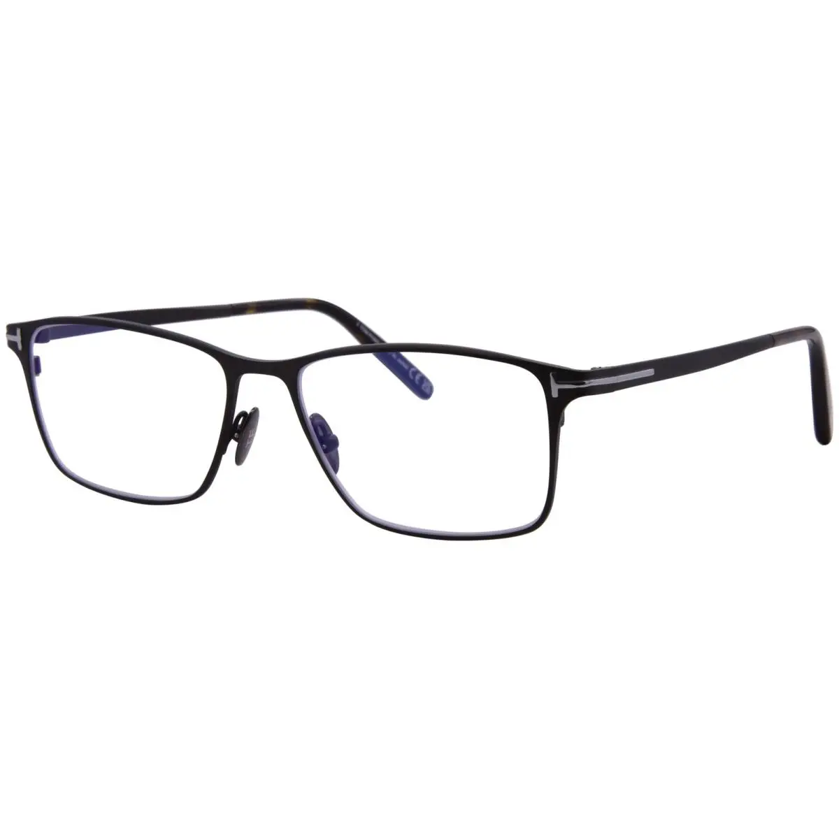 Tom Ford FT5935-B 009 Titanium Eyeglasses Men`s Matte Gunmetal Full Rim 54mm