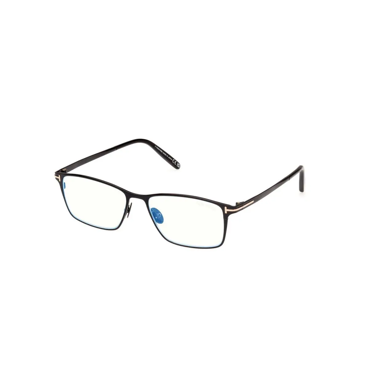 Tom Ford FT5935-B 009 Titanium Eyeglasses Men`s Matte Gunmetal Full Rim 54mm
