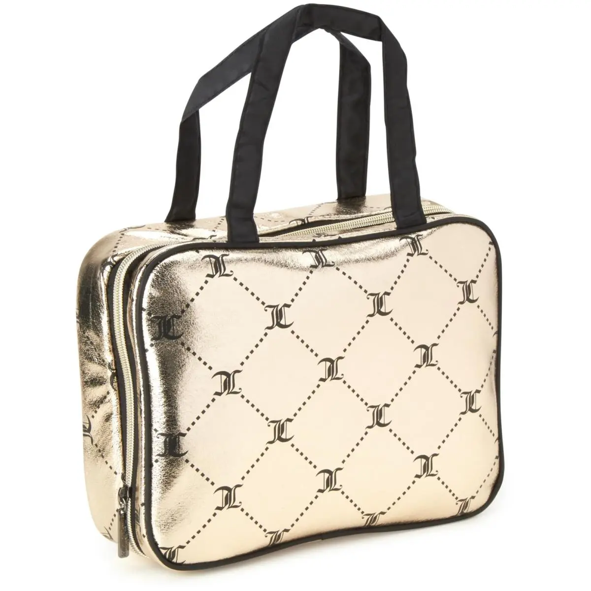 Juicy Couture Women`s Cosmetics Bag - Hanging Travel Makeup and Toiletries