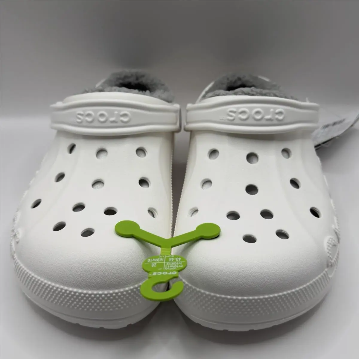 Crocs shoes - Crocs Baya Lined Clog - Baya Lined Clog - White (UPC: 0191448771253) 2