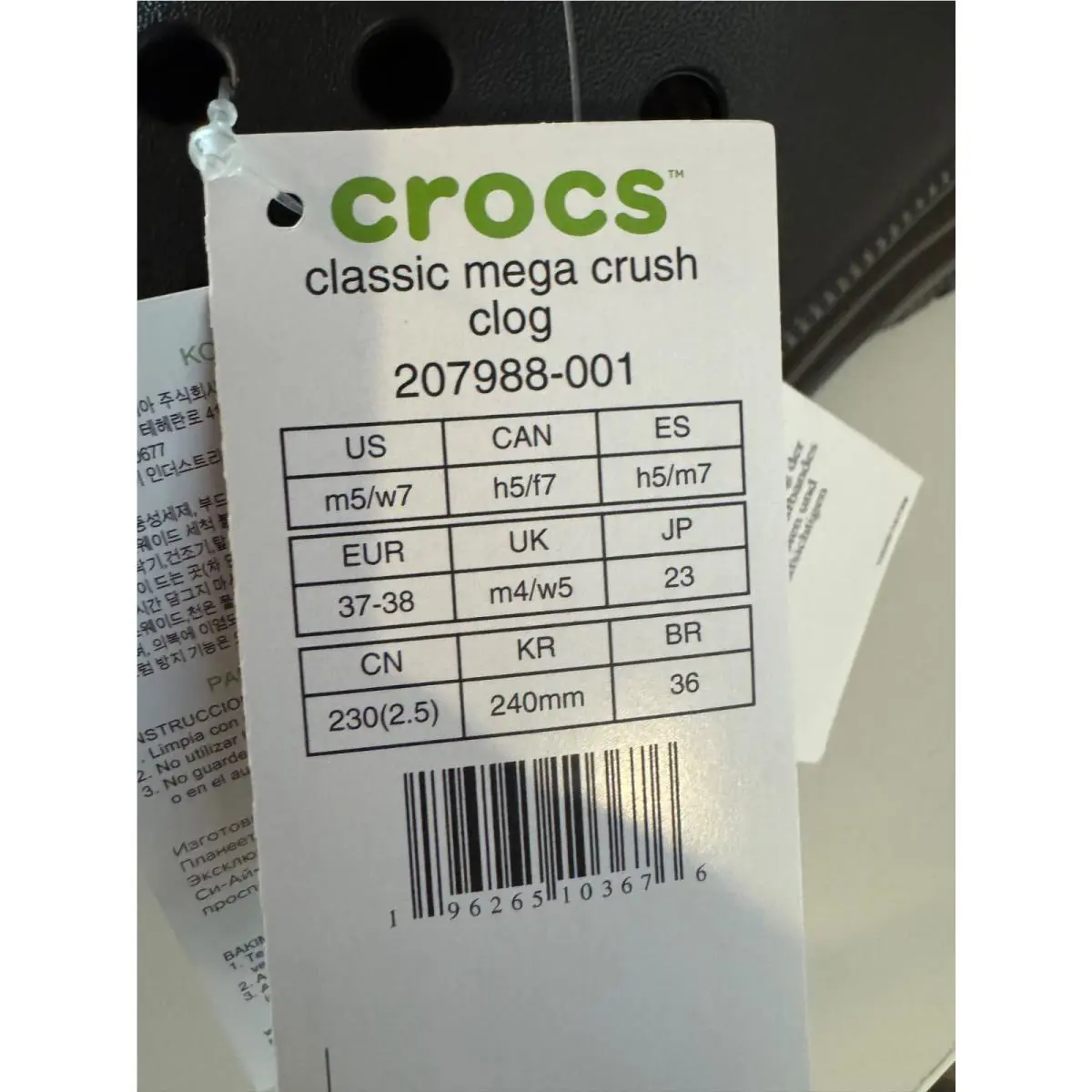 Crocs shoes - Black 3