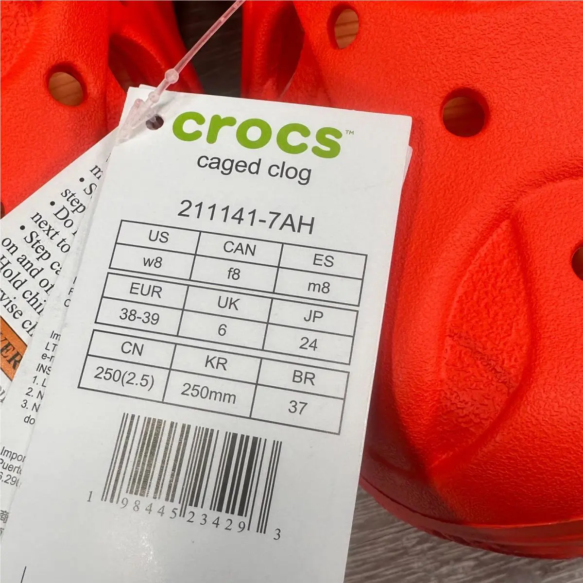 Crocs shoes - Crocs 211141-7AH - Orange 10