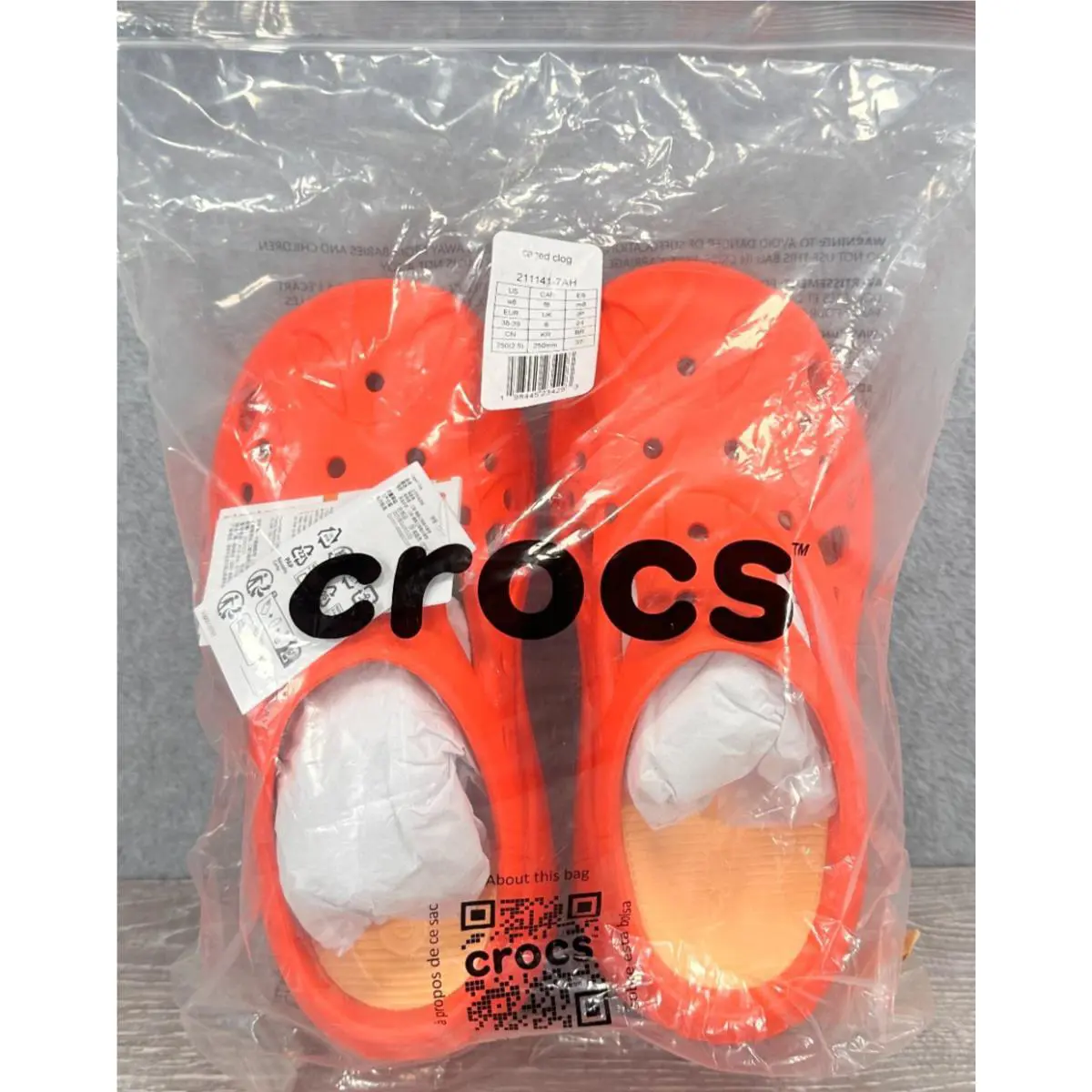 Crocs shoes - Crocs 211141-7AH - Orange 11