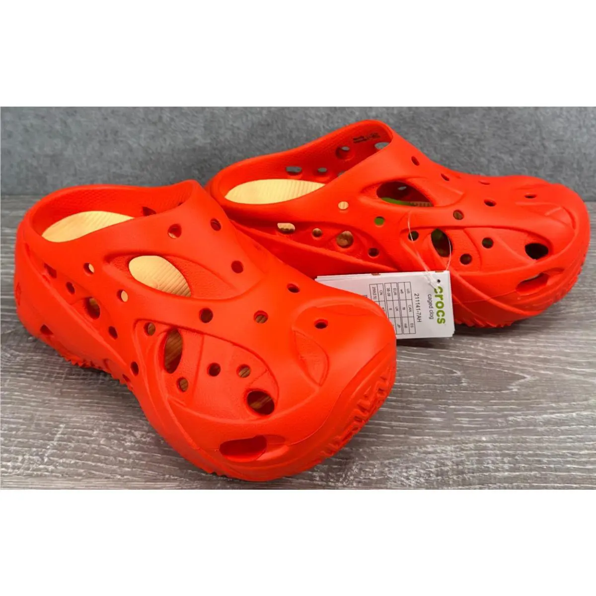 Crocs shoes - Crocs 211141-7AH - Orange 4