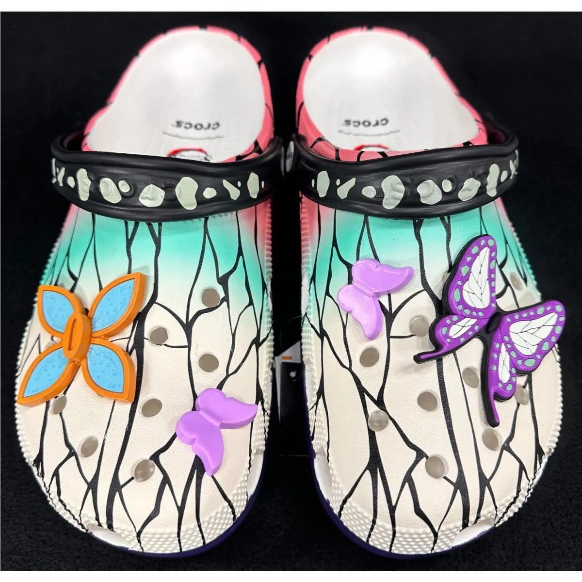 Unisex Crocs Demon Slayer Shinobu Classic Clog 211412 90H Men 10 Wm 12
