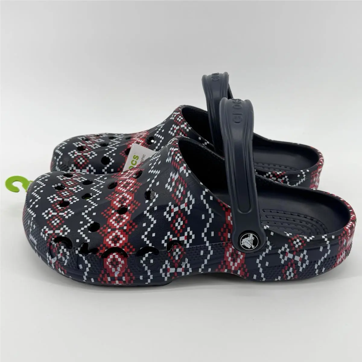 Crocs shoes - Crocs Baya Holiday Graphic Clog - Blue 10