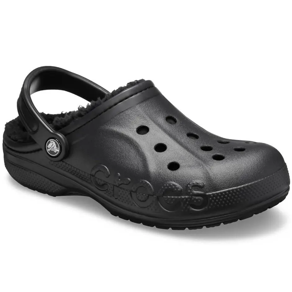 Crocs shoes - Crocs Baya Lined Clog - Baya Lined Clog - Black (UPC: 0191448380110) 1
