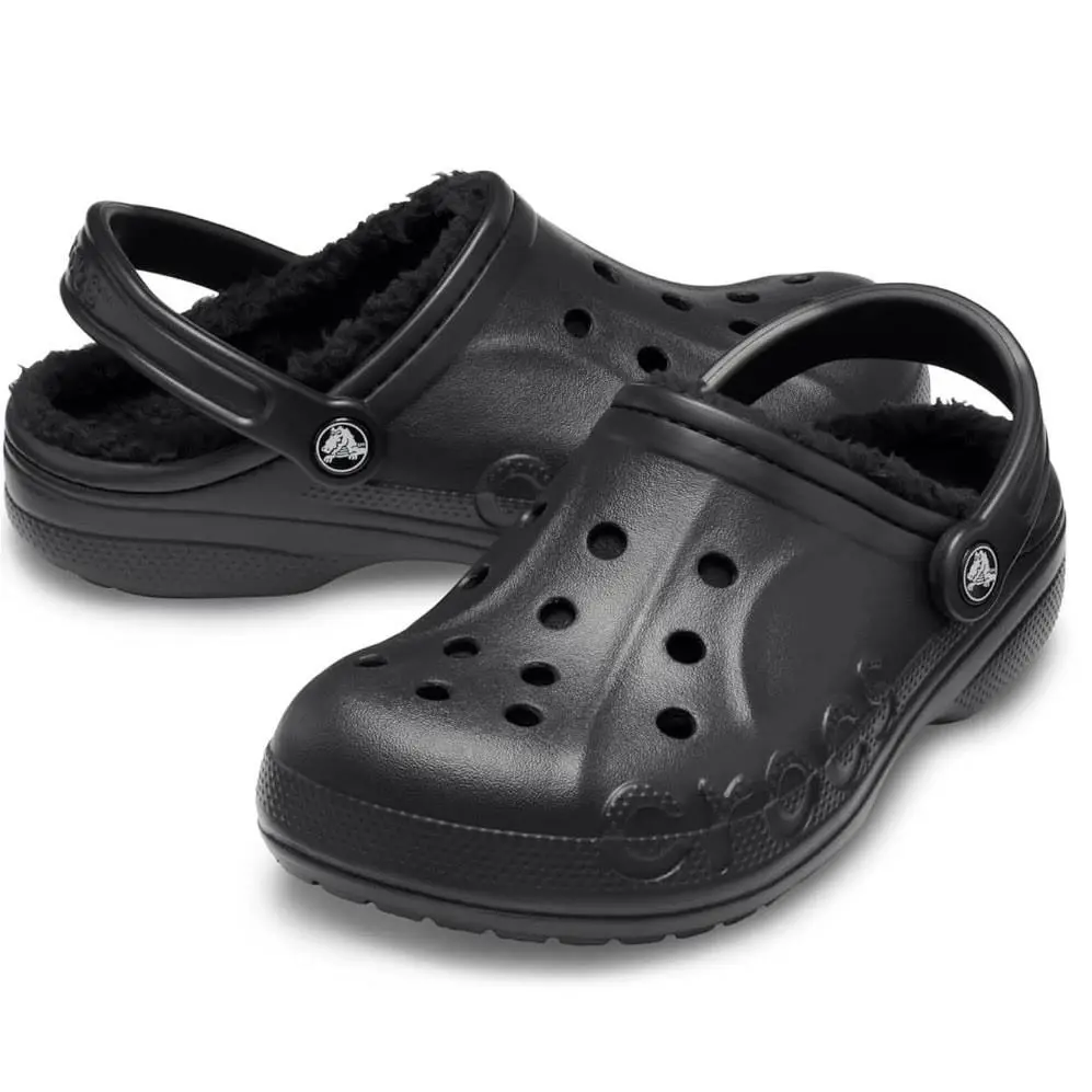 Crocs shoes - Crocs Baya Lined Clog - Baya Lined Clog - Black (UPC: 0191448380110) 2