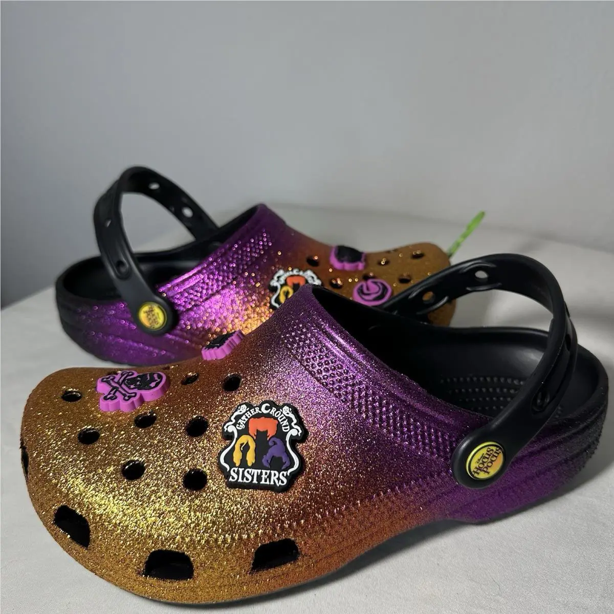 Crocs shoes - Crocs Hocus Pocus - Hocus Pocus - Black, glitter orange, purple 9