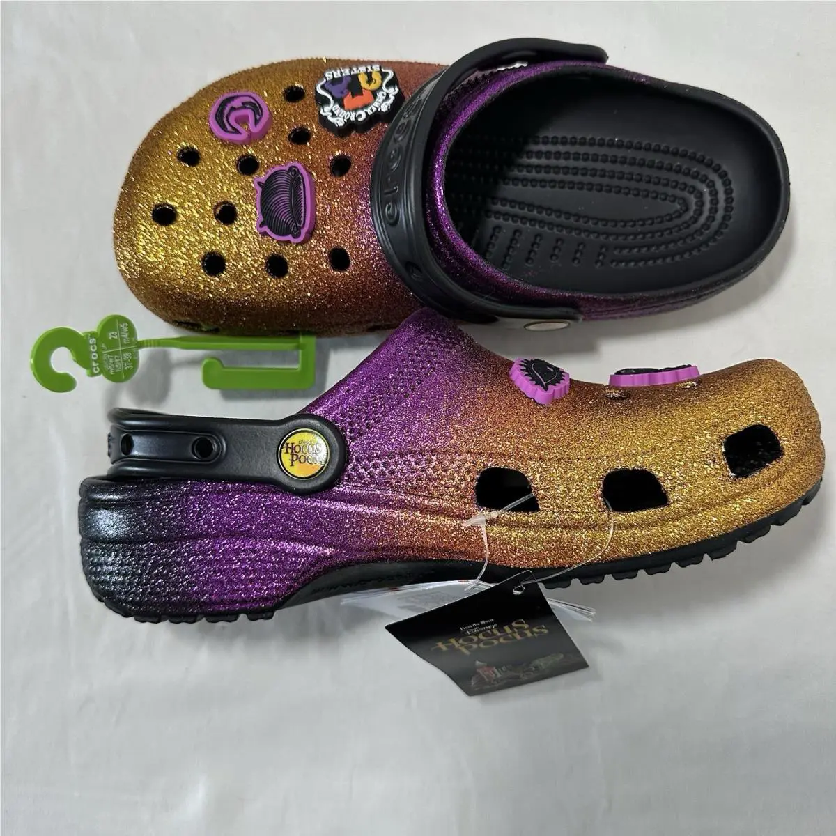 Crocs shoes - Crocs Hocus Pocus - Hocus Pocus - Black, glitter orange, purple 0