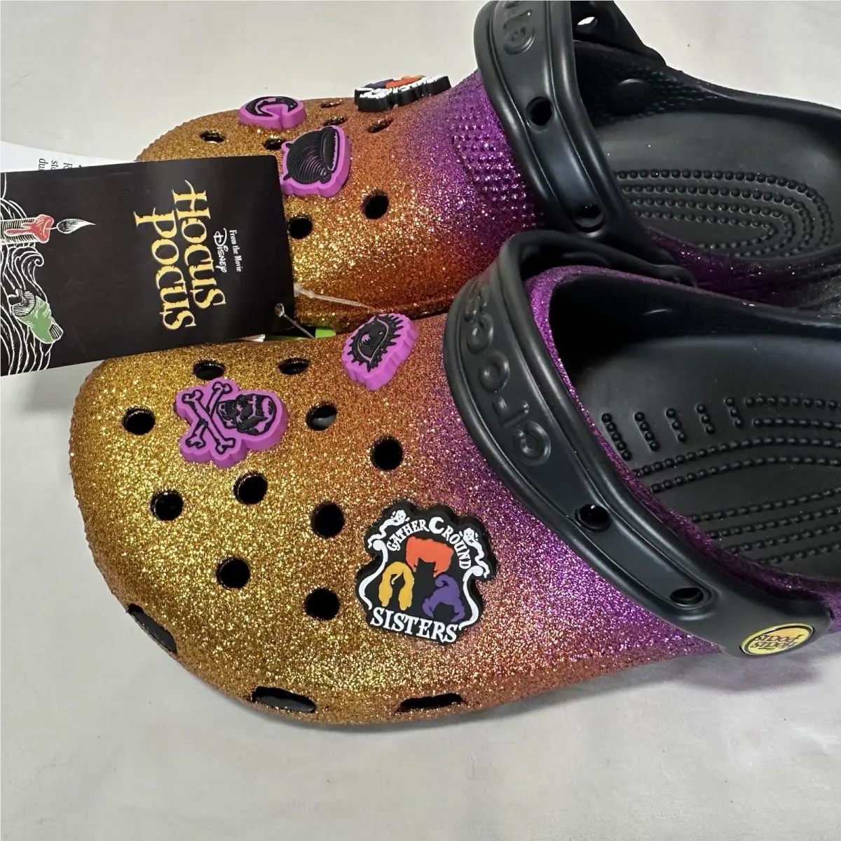 Crocs shoes - Crocs Hocus Pocus - Hocus Pocus - Black, glitter orange, purple 1