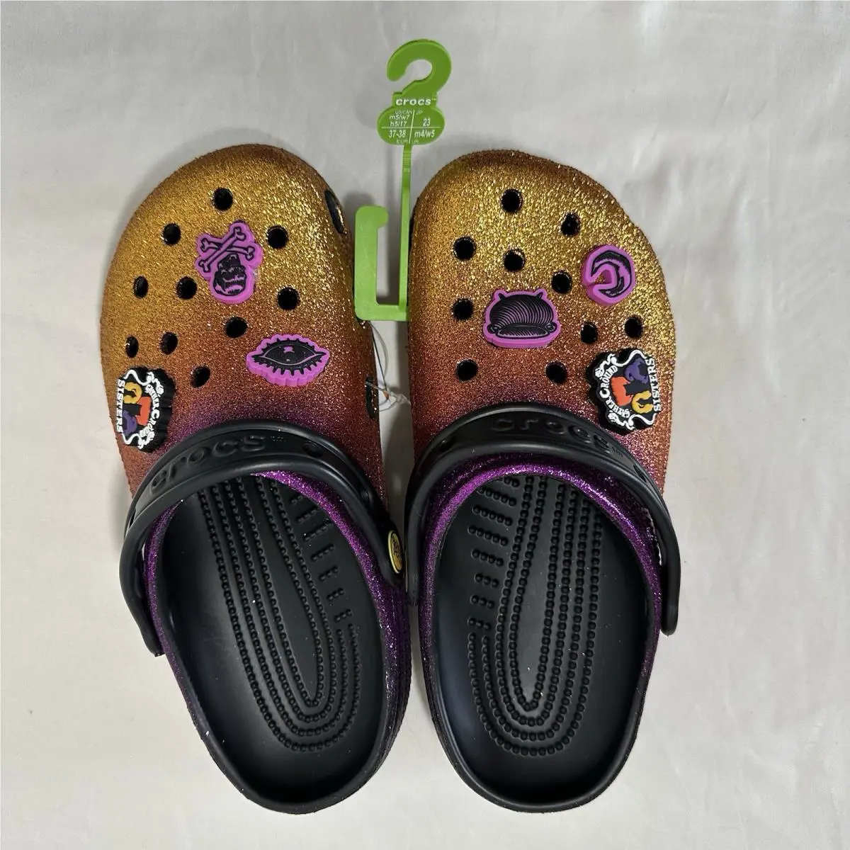 Crocs shoes - Crocs Hocus Pocus - Hocus Pocus - Black, glitter orange, purple 3