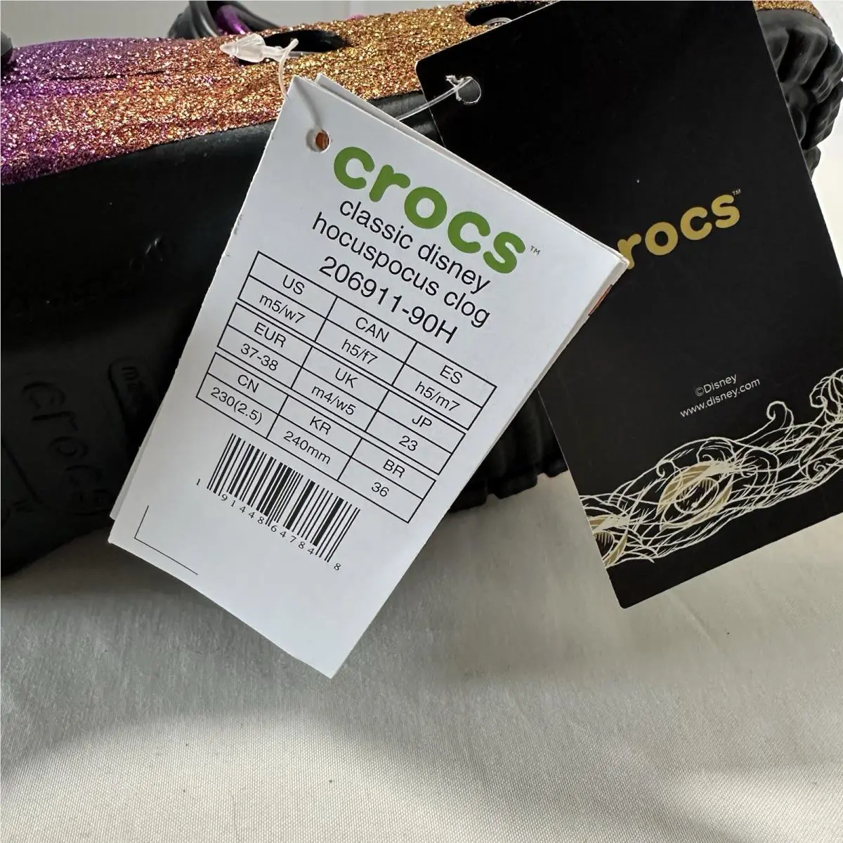 Crocs shoes - Crocs Hocus Pocus - Hocus Pocus - Black, glitter orange, purple 2