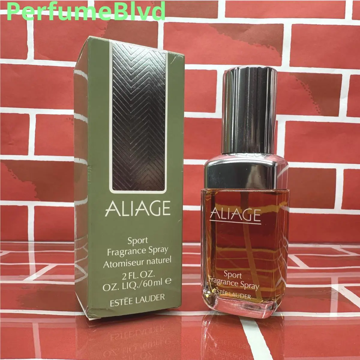 Aliage BY Estee Lauder 2FL 60 ML Sport Fragrance Spray For Women Box