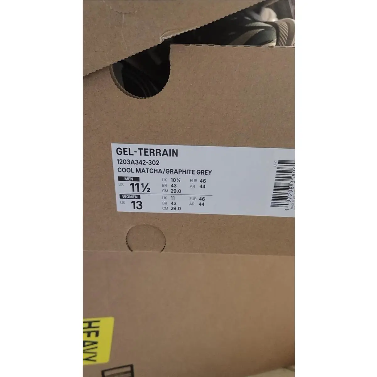 Asics shoes - ASICS Gel Terrain - Gel Terrain - 1203A342-302 - Green 6