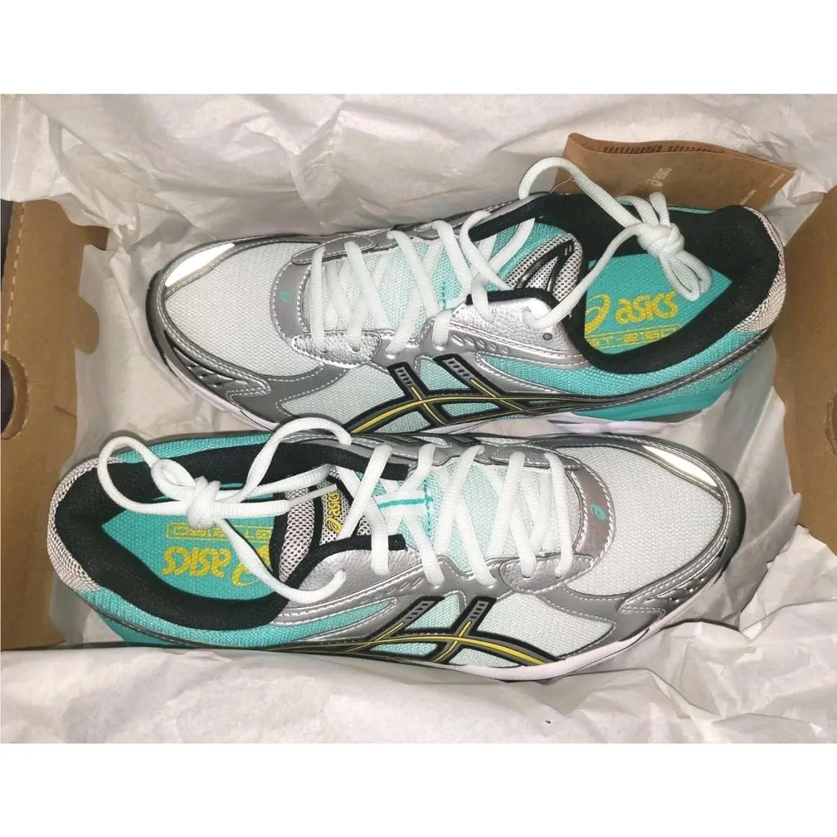 Asics shoes - ASICS® GT-2160 - 1203A783-300 - Silver/Golden Yellow/Pale Mint - Outspoken Ombres 24