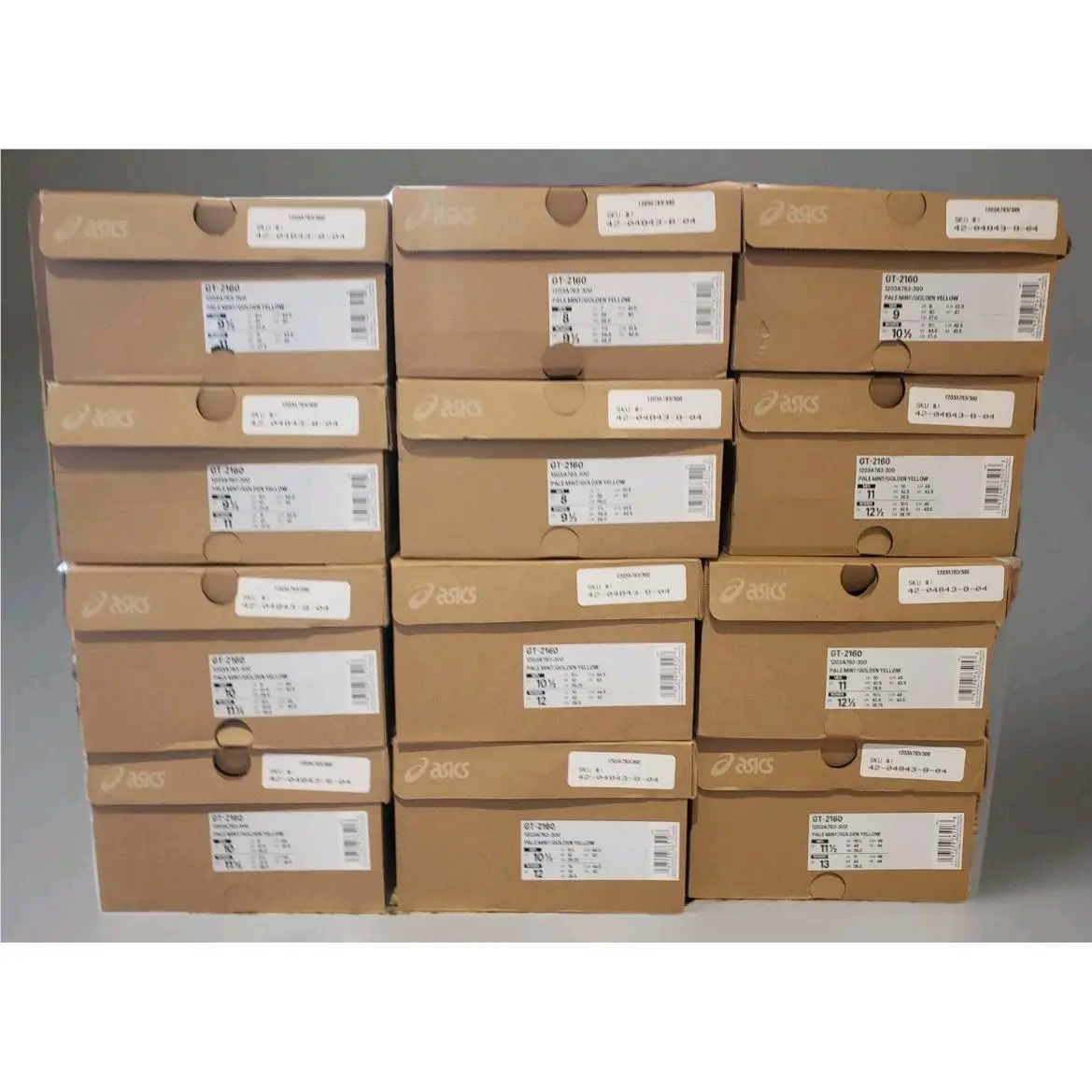 Asics shoes - ASICS® GT-2160 - 1203A783-300 - Silver/Golden Yellow/Pale Mint - Outspoken Ombres 13