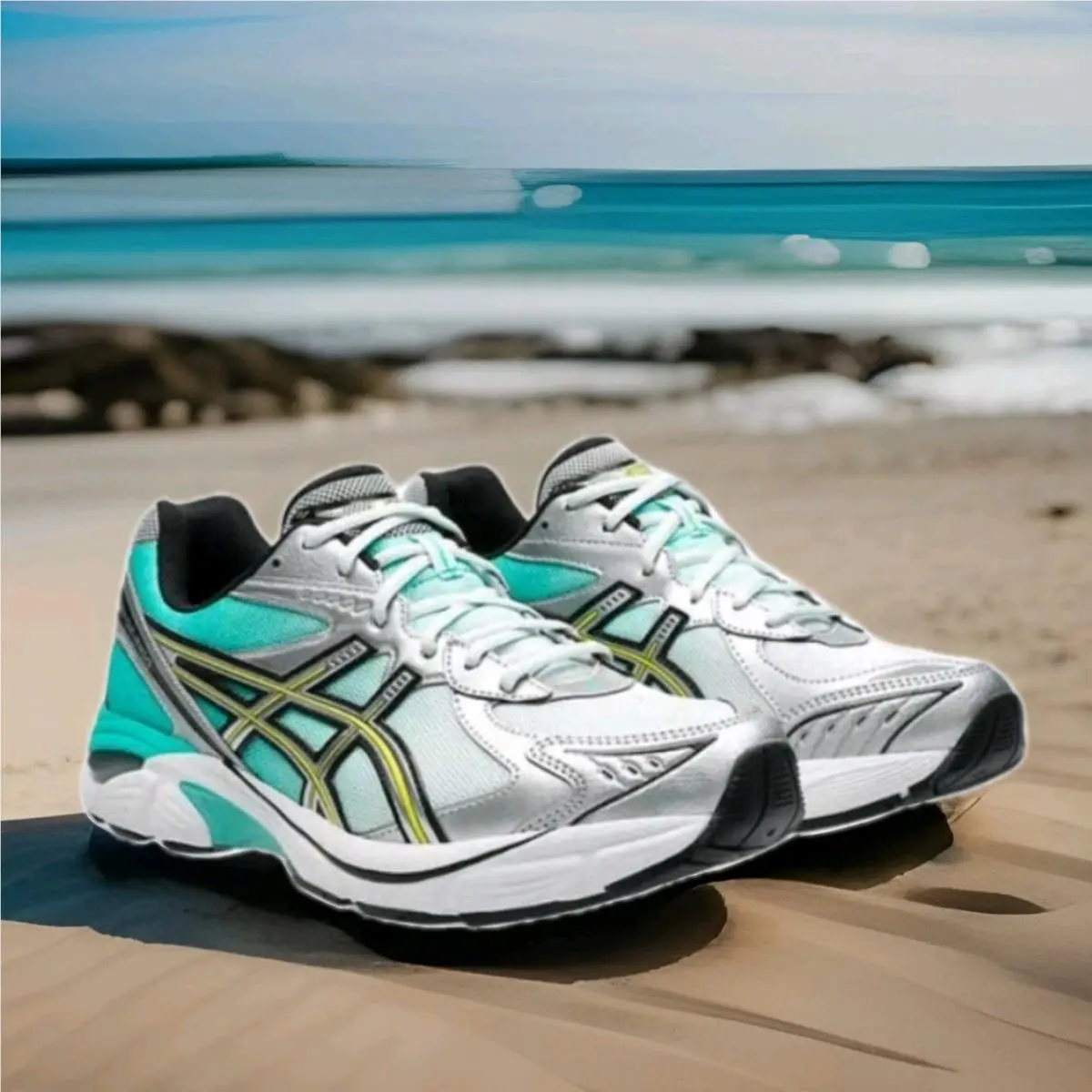 Asics shoes - ASICS® GT-2160 - 1203A783-300 - Silver/Golden Yellow/Pale Mint - Outspoken Ombres 15