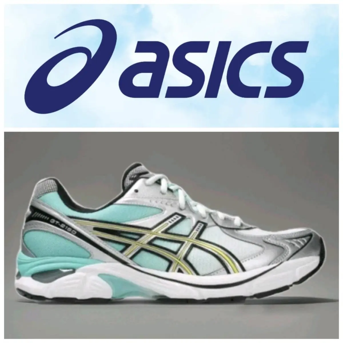 Asics shoes - ASICS® GT-2160 - 1203A783-300 - Silver/Golden Yellow/Pale Mint - Outspoken Ombres 14