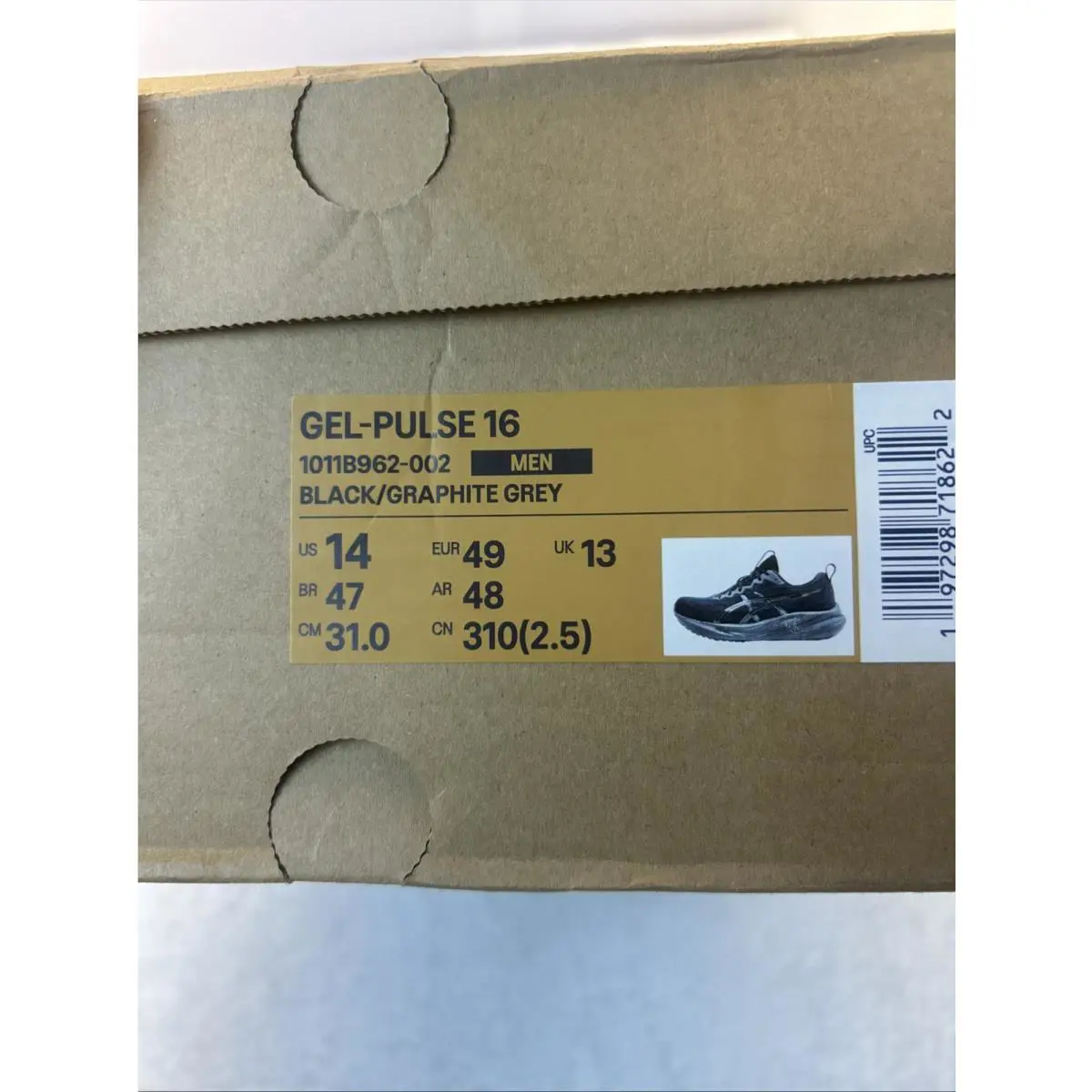 Asics shoes - ASICS Gel-Pulse 16 - 1011B962 - Black 8
