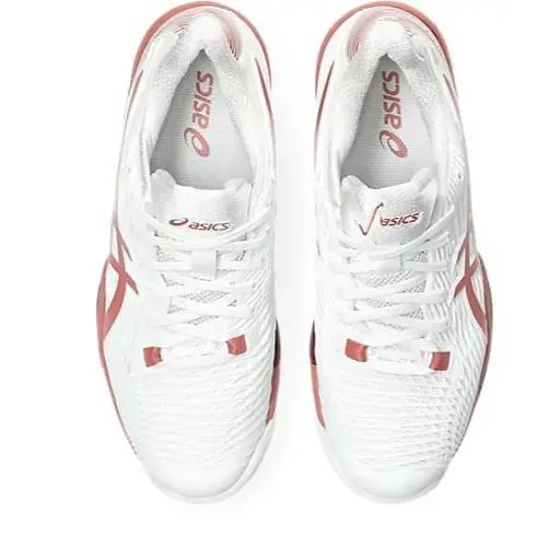Asics shoes - ASICS Solution Speed FF 2 - 1042A136-105 - White/Light Garnet 5