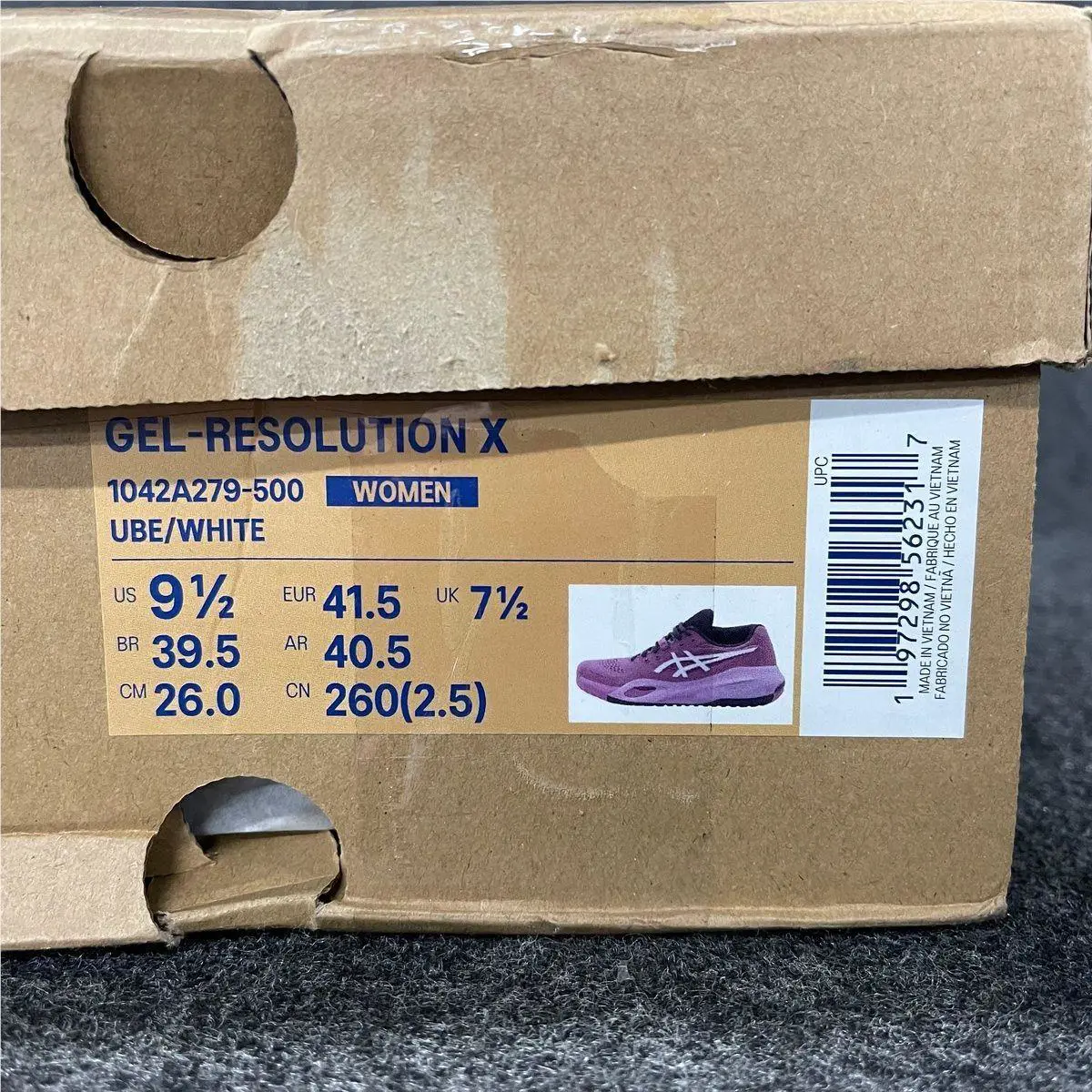 Asics shoes - VS177915 - vs-177915 - Purple (UPC: 197298562317) 0
