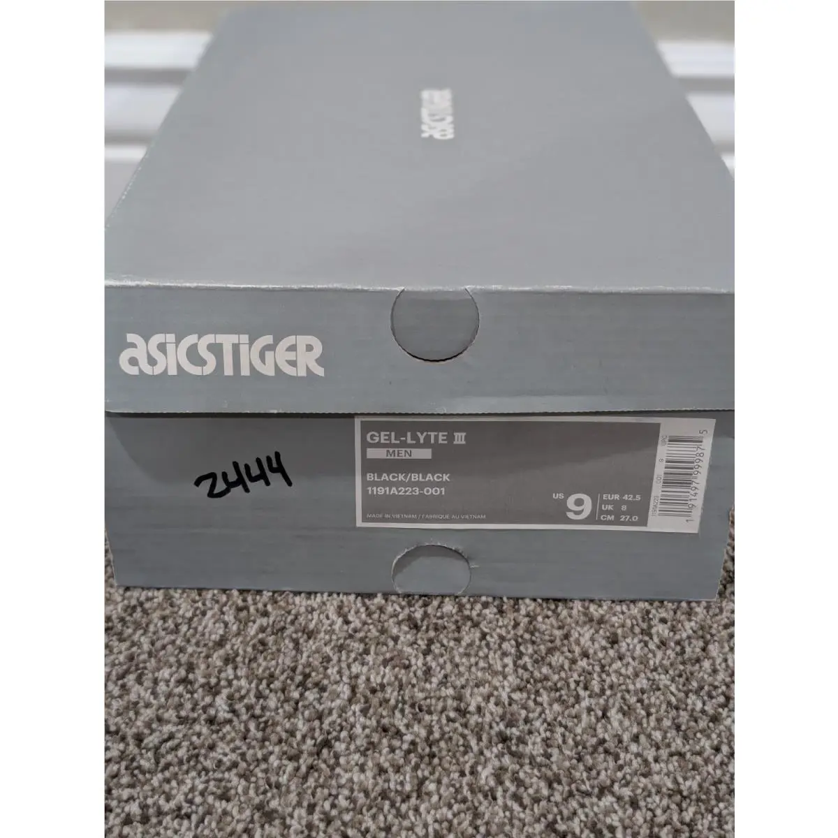 Asics shoes - Asics	 Gel Lyte III - Gel Lyte III - 1191A223-001 - Black 6