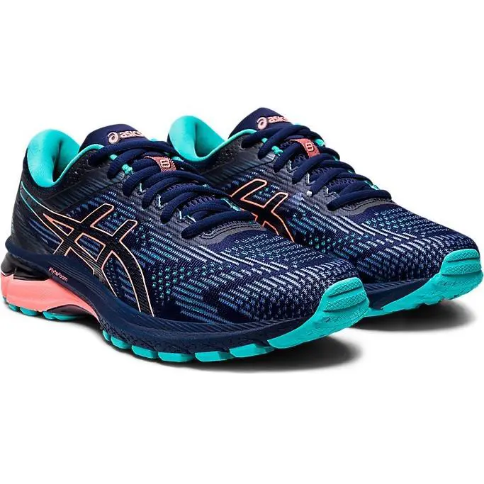Asics Women`s GT-2000 8 Trail Shoes Peacoat/sea Glass Size 5 - Peacoat/SEA Glass