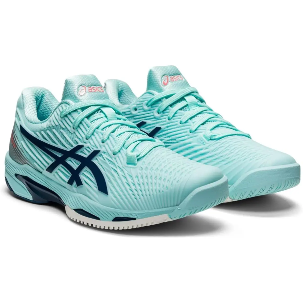 Asics Women Solution Speed FF 2 Clear Blue/light Indigo Size 5.5 - Clear Blue/Light Indigo