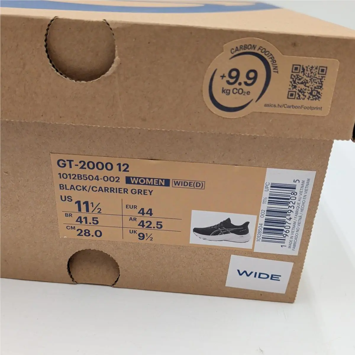 Asics shoes - ASICS GT-2000 12 - 1012B504-002 - Black/Carrier Grey (UPC: 196074931958) 1