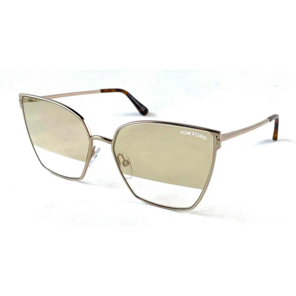 Tom Ford Helena TF653 TF 653 28B Rose Gold Havana Sunglasses 59-15-140