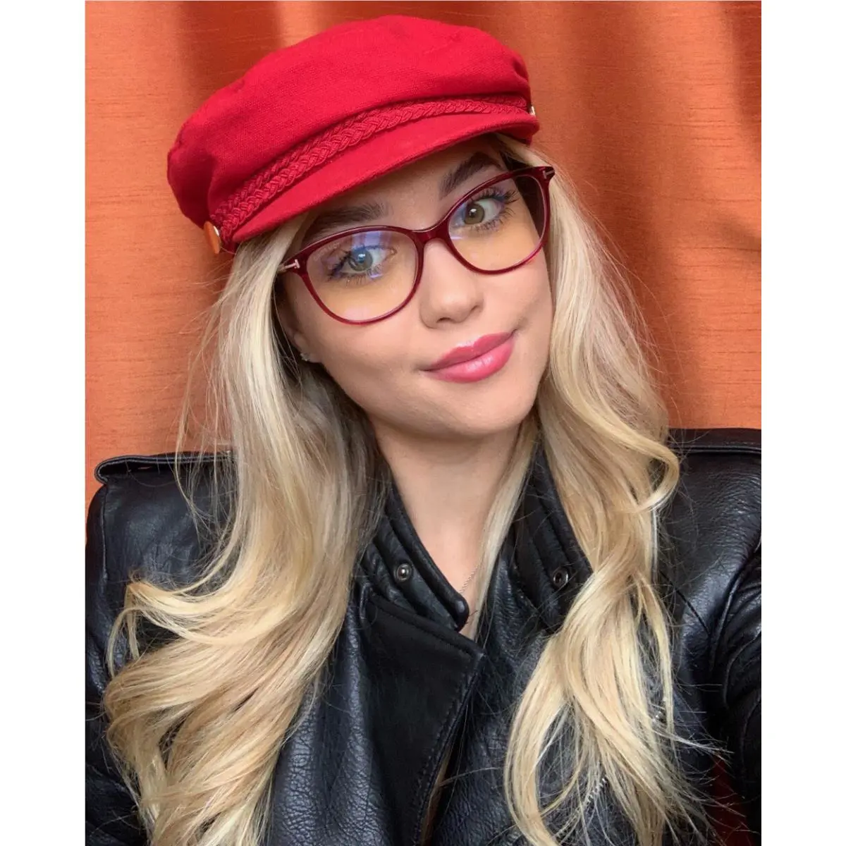 Tom Ford FT5576-B/V 075 54mm 54-16-140 Magenta Cat Eye Womens Eyeglasses Frame