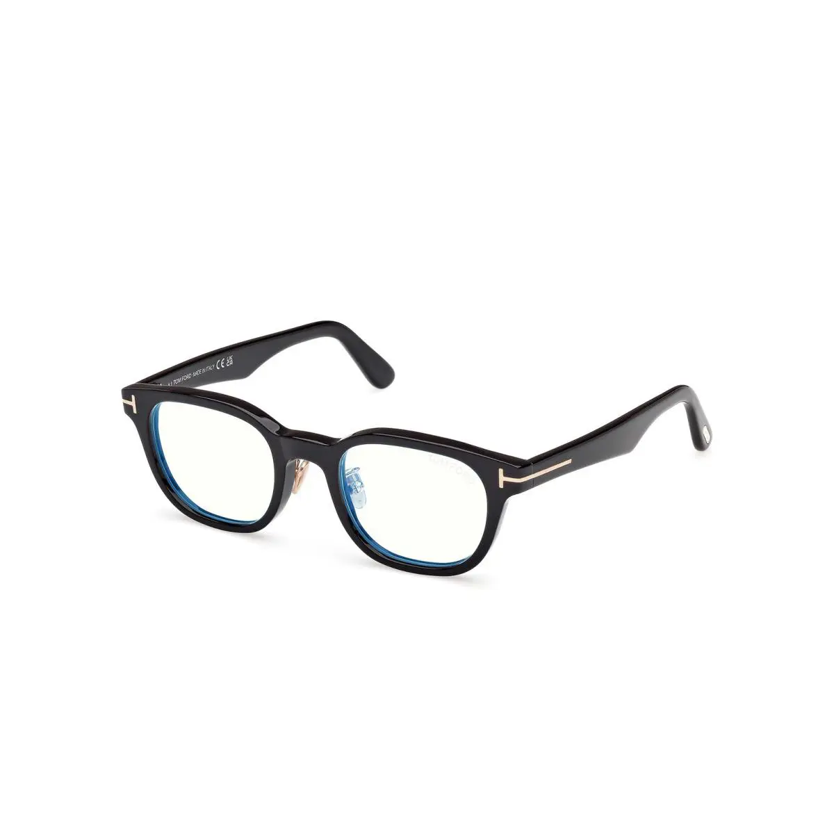 Tom Ford FT6020-D-B Shiny Blue Shiny Blue 090 Eyeglasses